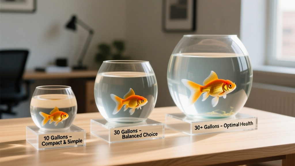 What Size Goldfish Tank Do I Need?