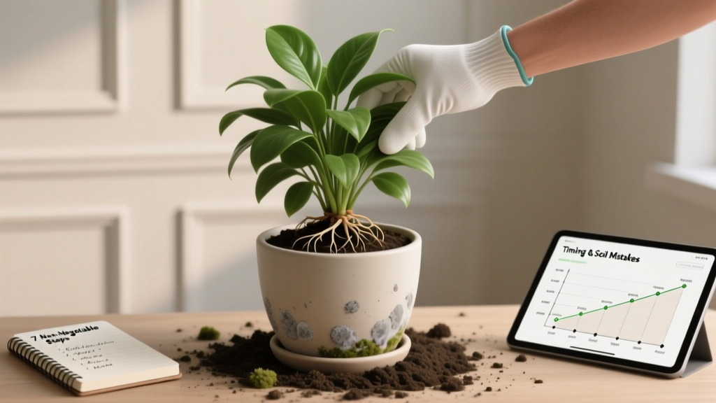 Indoor Plant Mold Repotting Guide (2026)