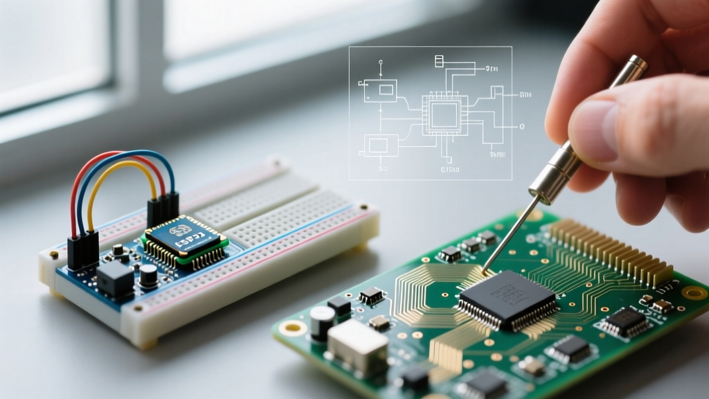 From Breadboard to PCB Circuit Diagram: Trace Sizing, Migration, and First-Spin Testing