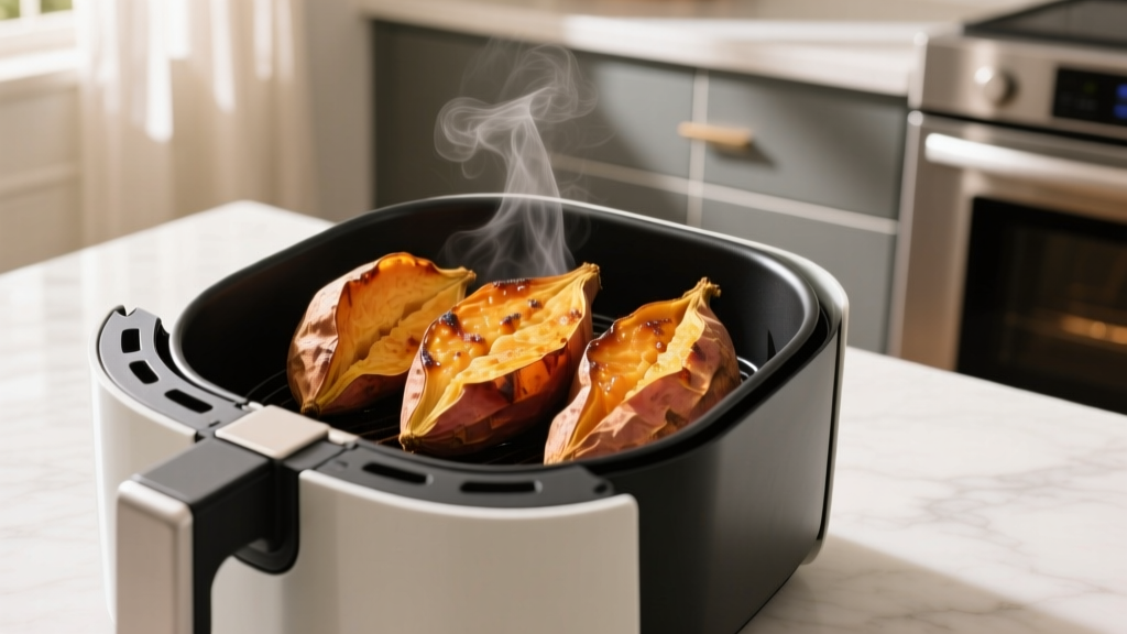 How to Roast Sweet Potatoes in an Air Fryer (Crispy & Tender!)