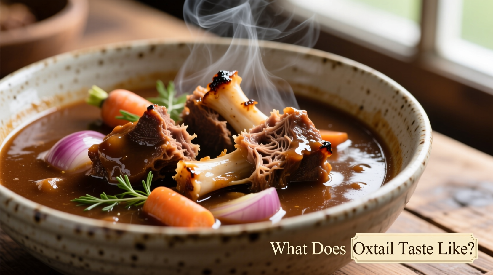 what does oxtail taste like