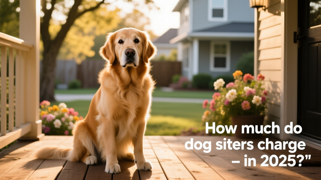 Dog sitting rates: how much do dog sitters charge in 2025?