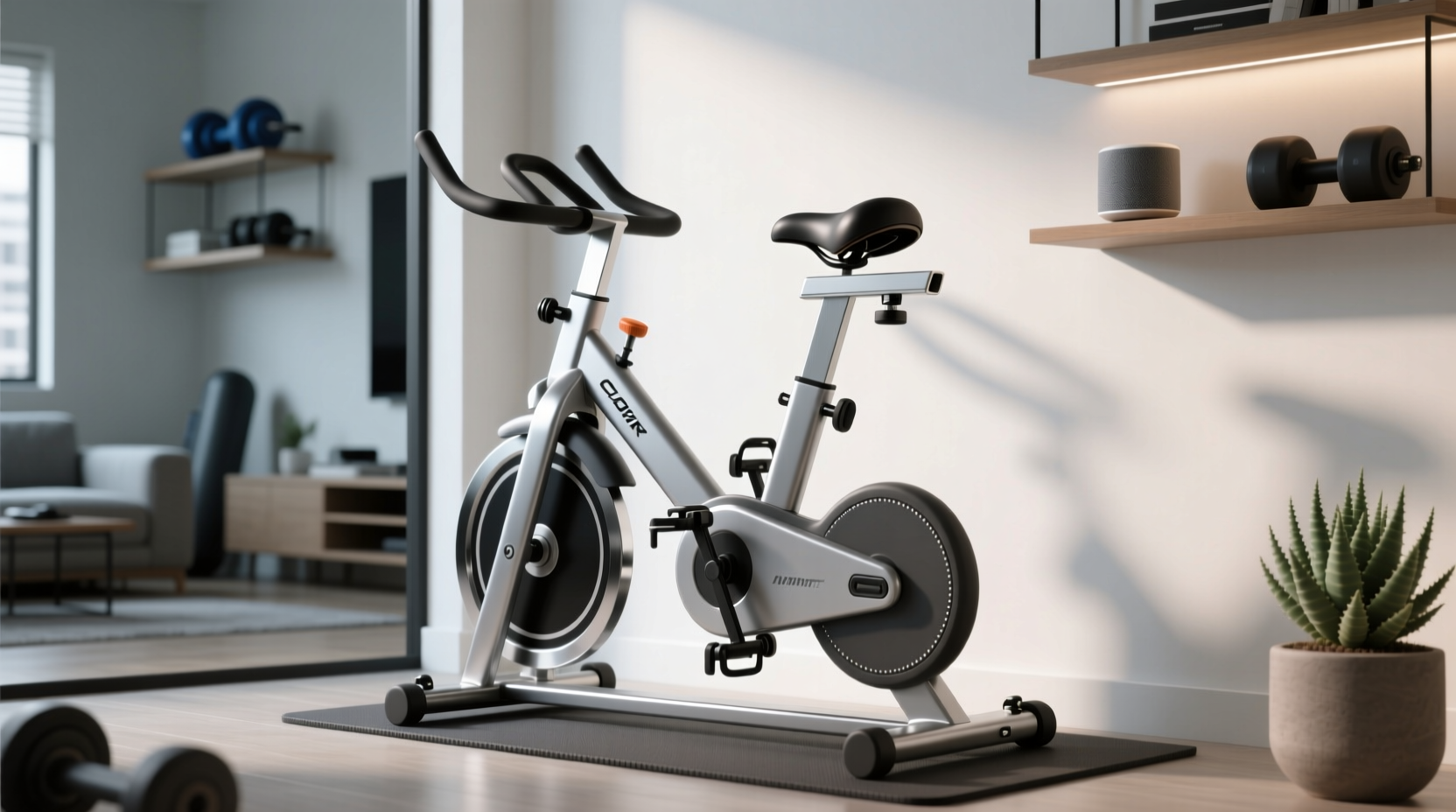 excy is a full fledged exercise bike in a tiny package