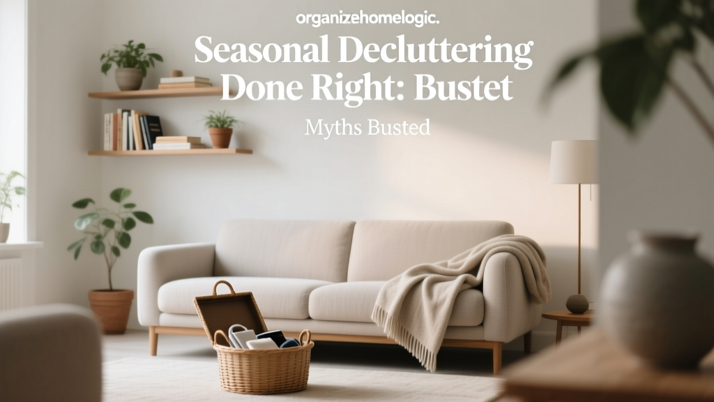 Seasonal Decluttering Done Right: Myths Busted