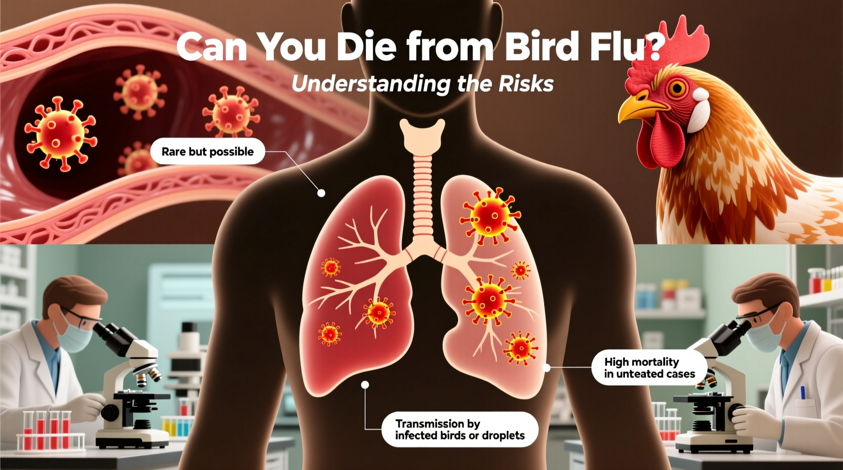 can you die from bird flu