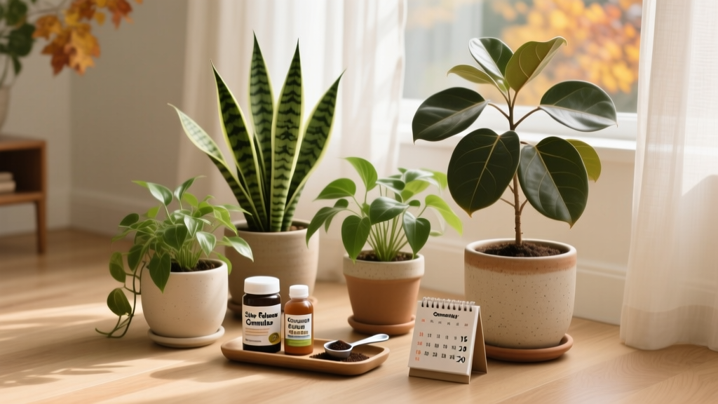 Fall Fertilizer for Indoor Plants: When, How Much & Type