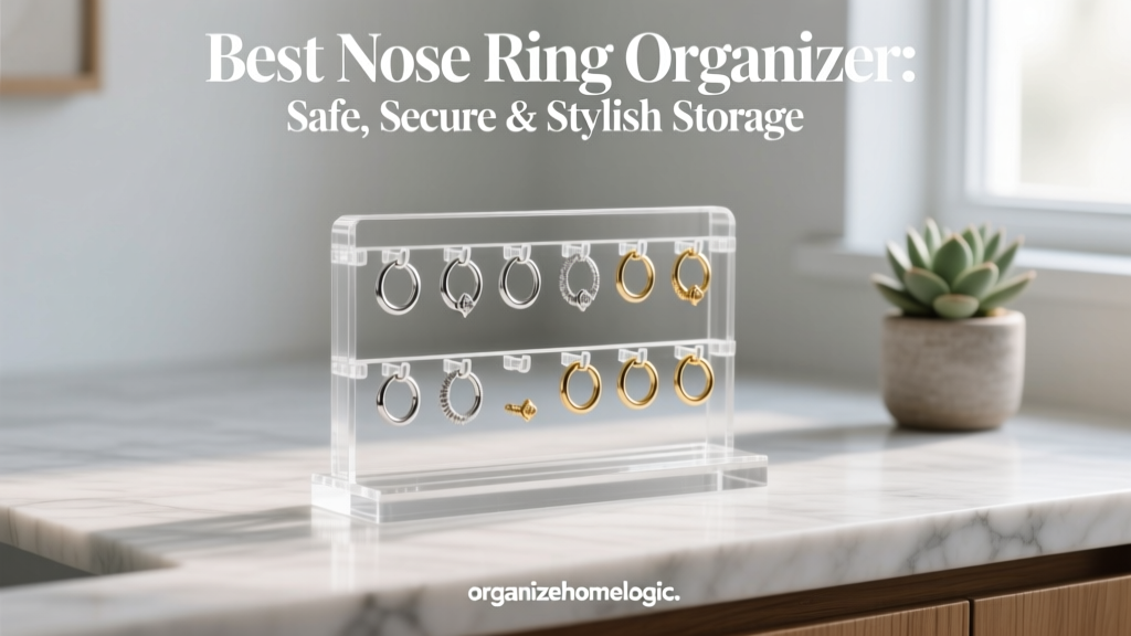 Best Nose Ring Organizer: Safe, Secure & Stylish Storage