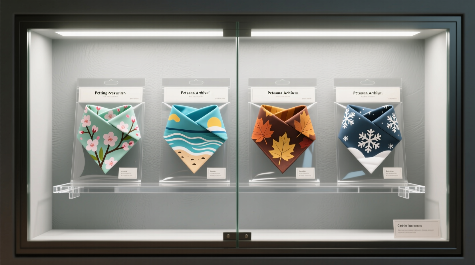 closet organization tips pet bandanas by season