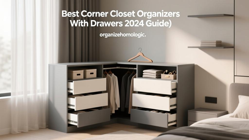Best Corner Closet Organizers With Drawers (2024 Guide)