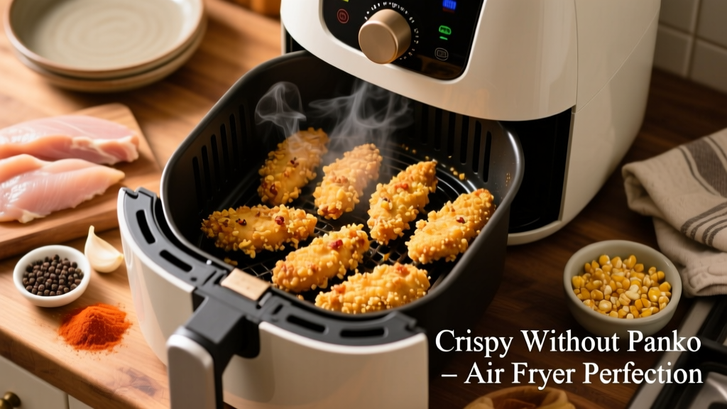 Crispy Chicken Tenders Without Panko (Air Fryer)