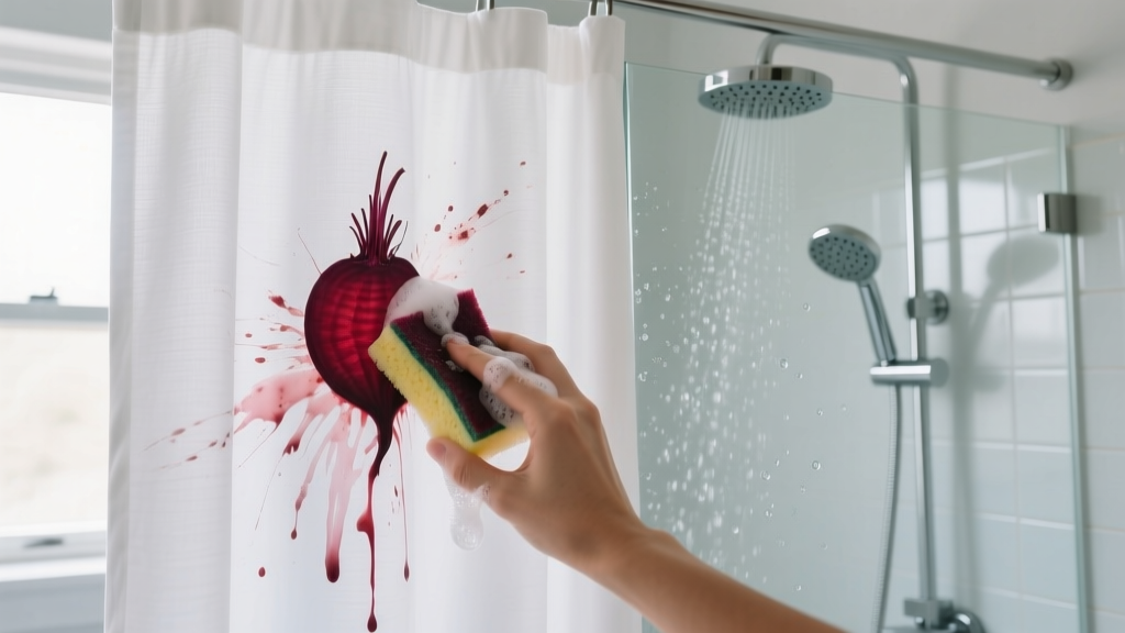 Tested: How to Get Beet Juice Out of Shower Curtain Fast
