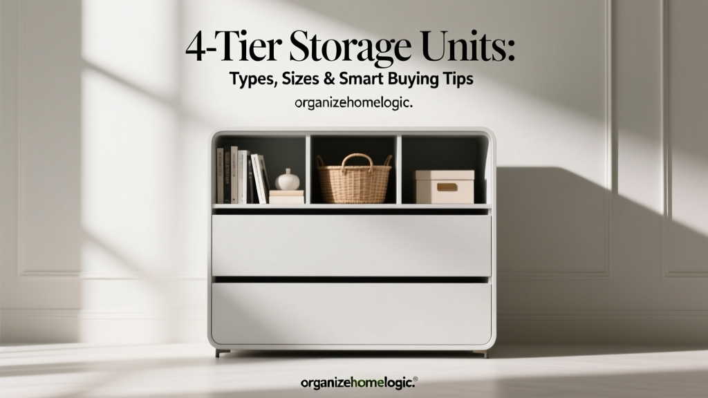 4-Tier Storage Units: Types, Sizes & Smart Buying Tips