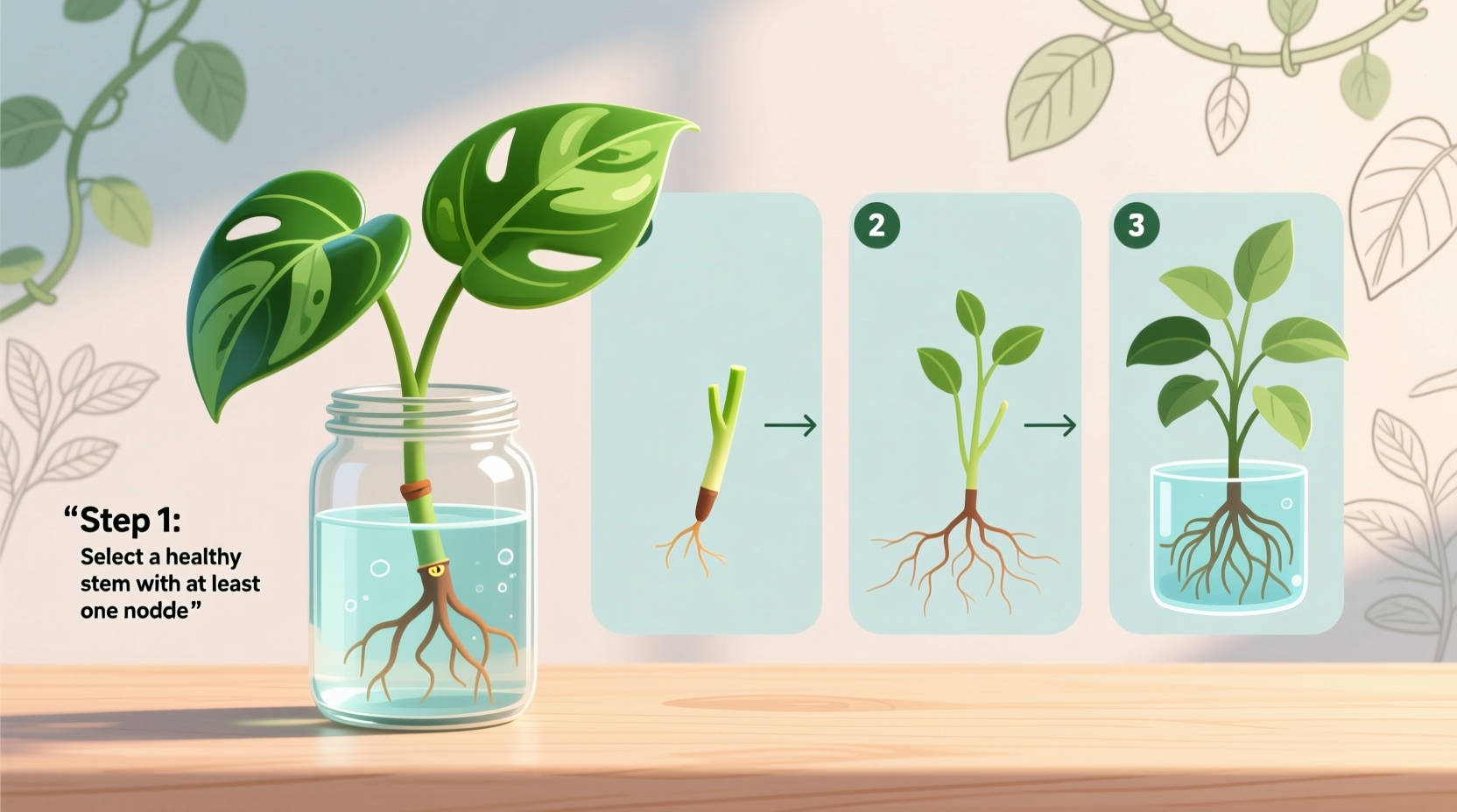 beginner guide to propagating pothos plants in water successfully