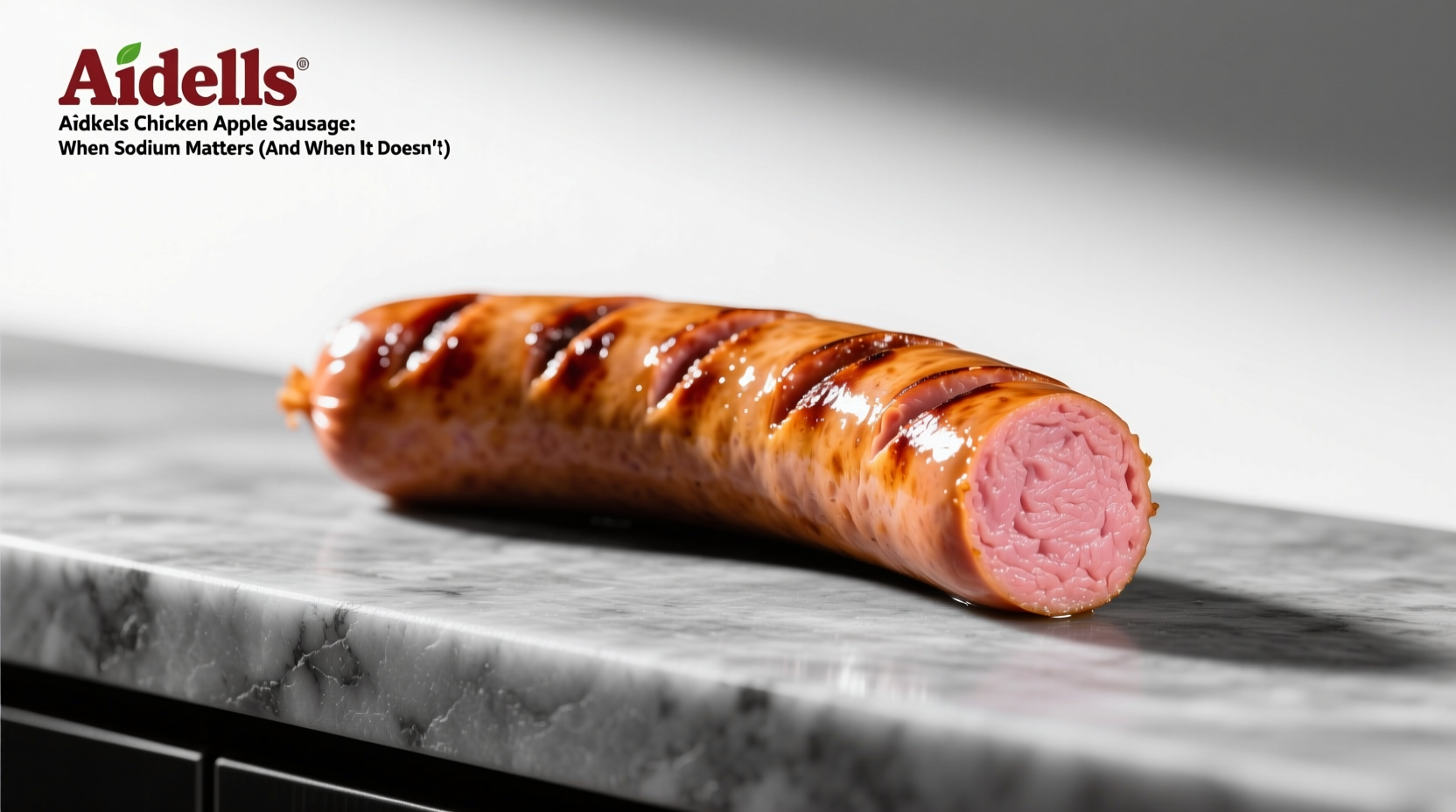 aidells chicken apple sausage when sodium matters and when it doesn t
