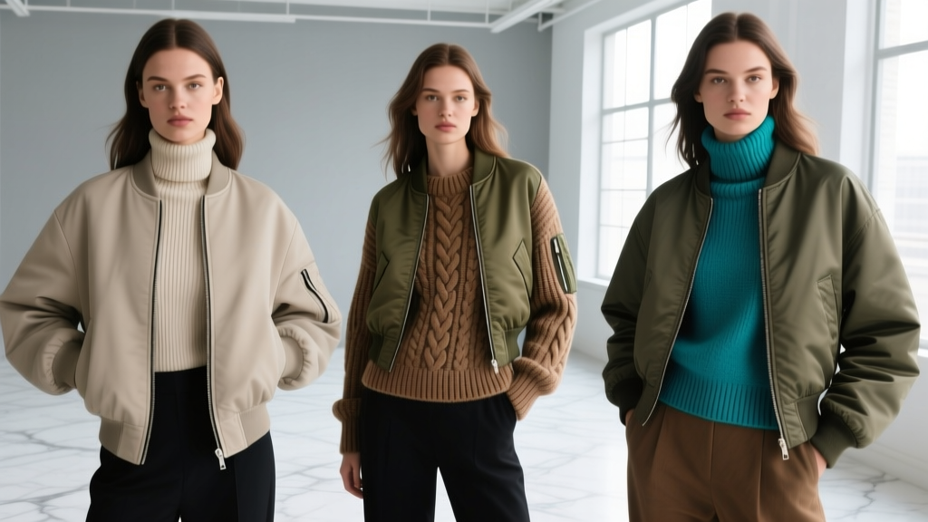 Bomber + Sweater Layering Guide for Women