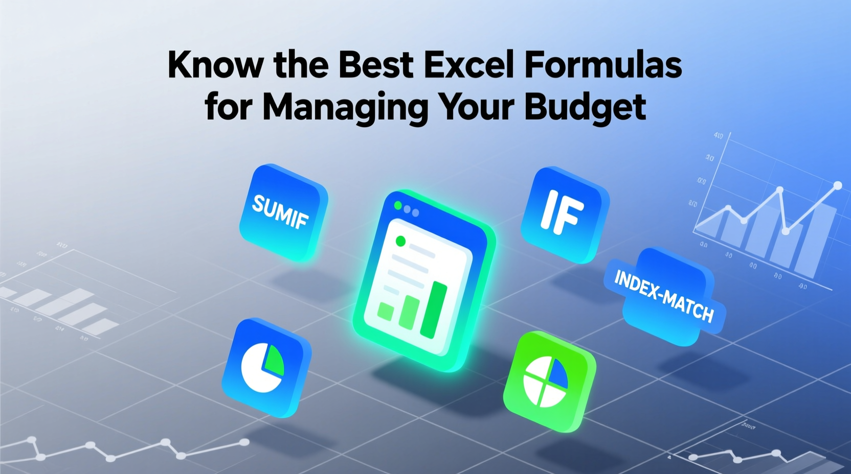 know the best excel formulas for managing your budget