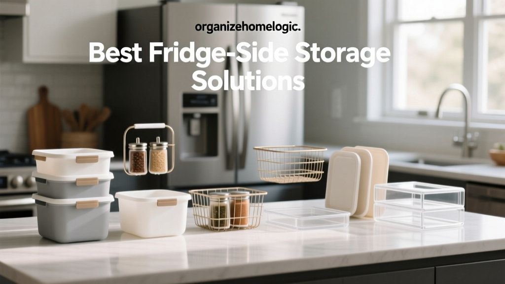 Best Fridge-Side Storage Solutions