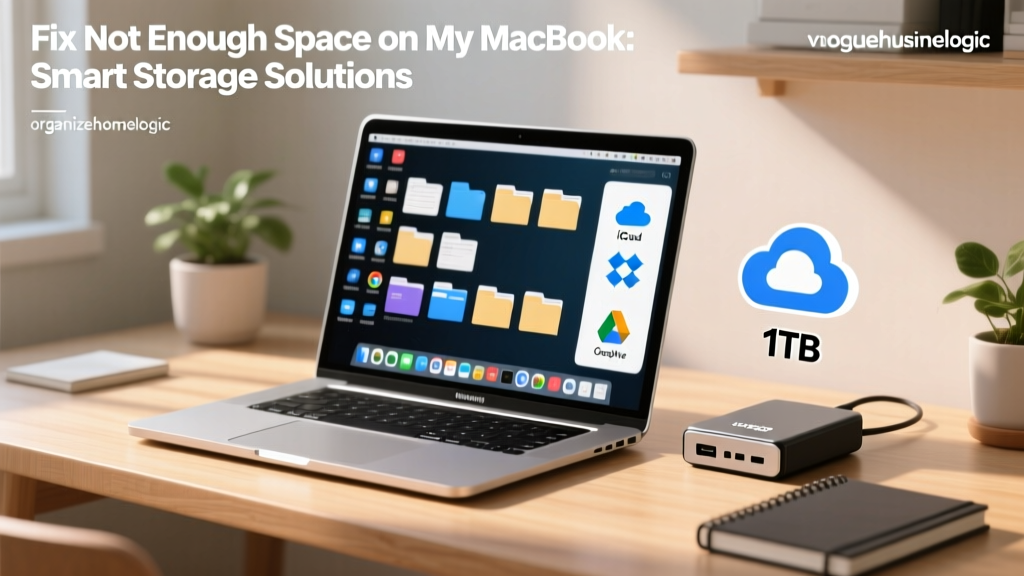 Fix Not Enough Space on My MacBook: Smart Storage Solutions