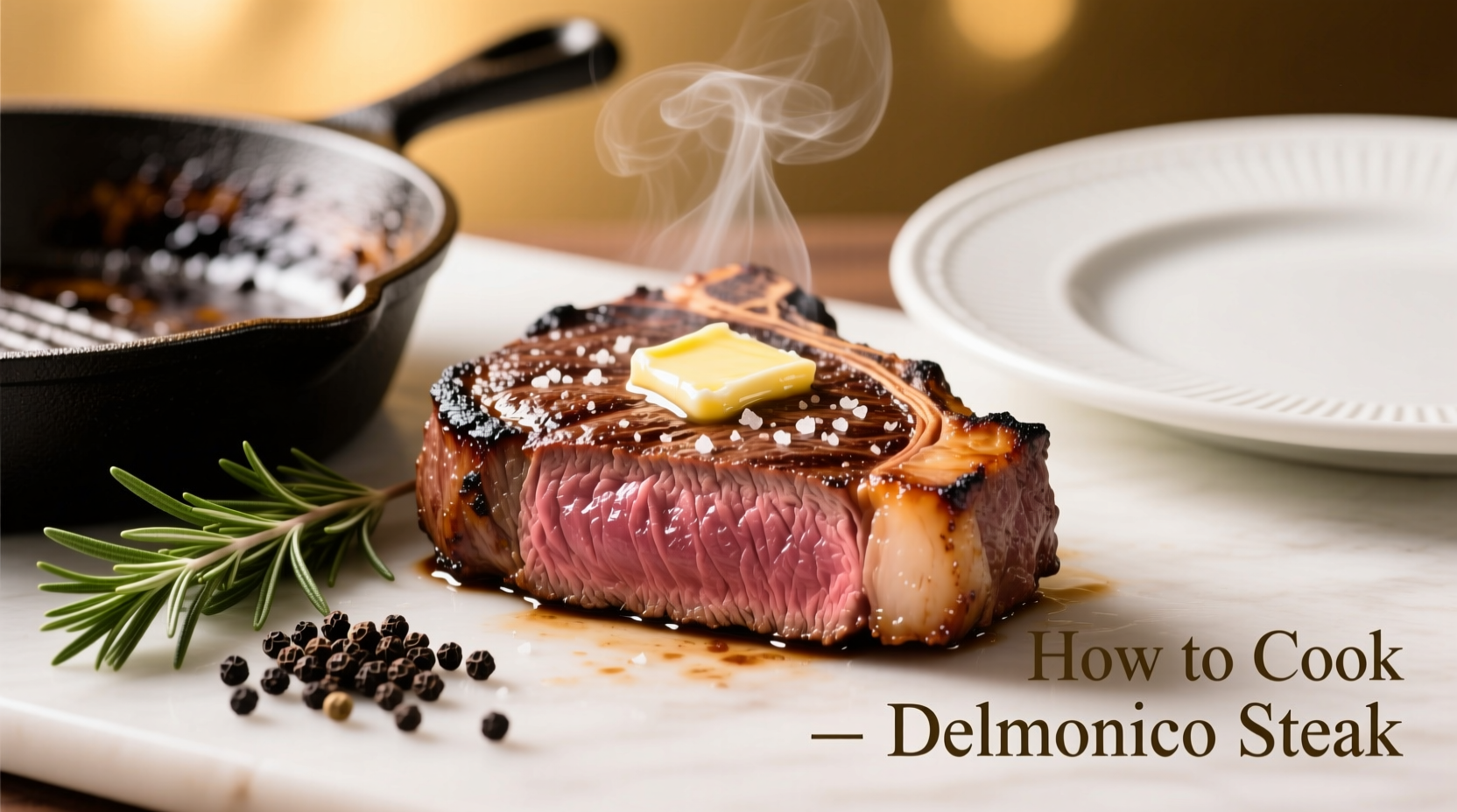 how to cook delmonico steak