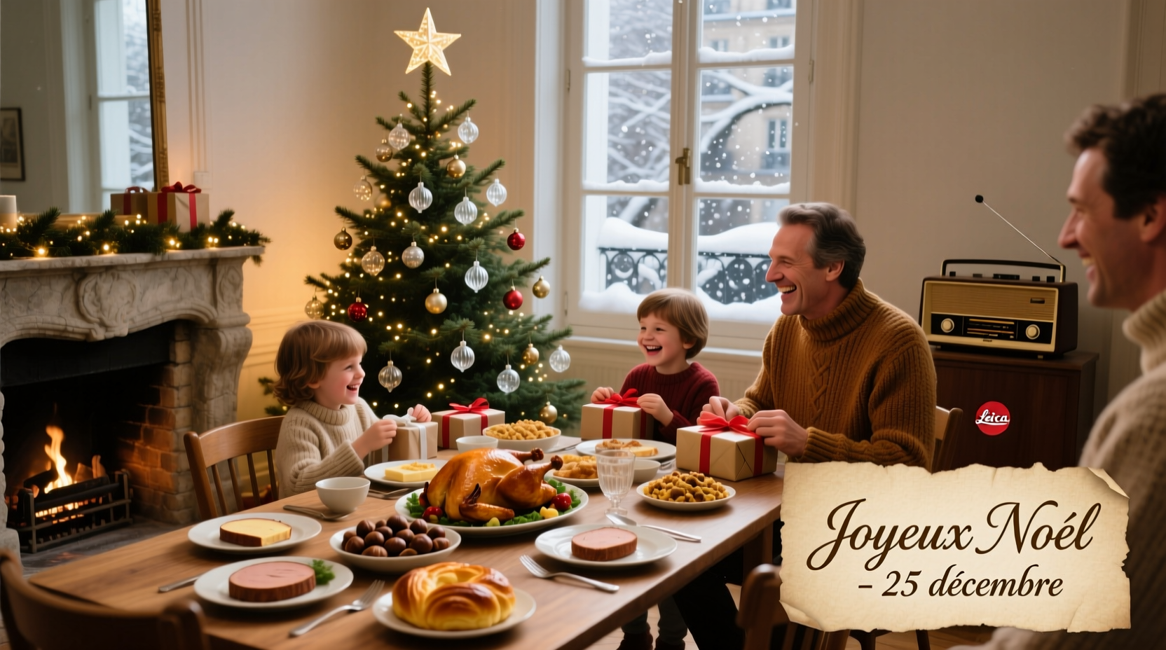 how do the french celebrate christmas day