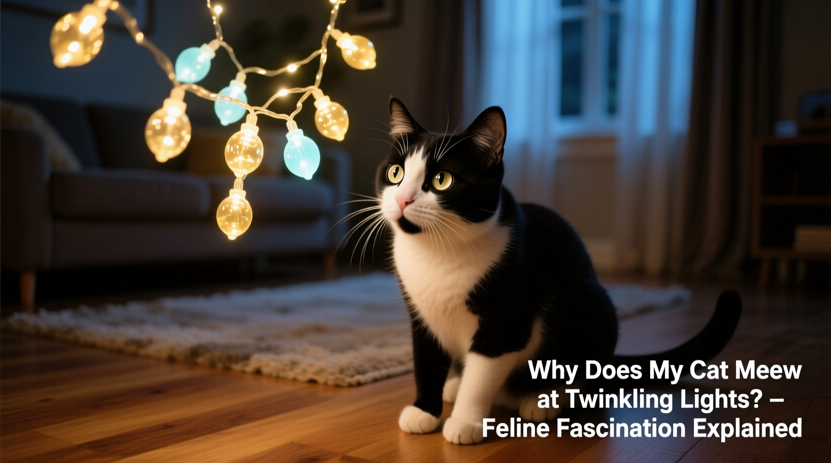 why does my cat meow at the twinkling lights feline fascination explained