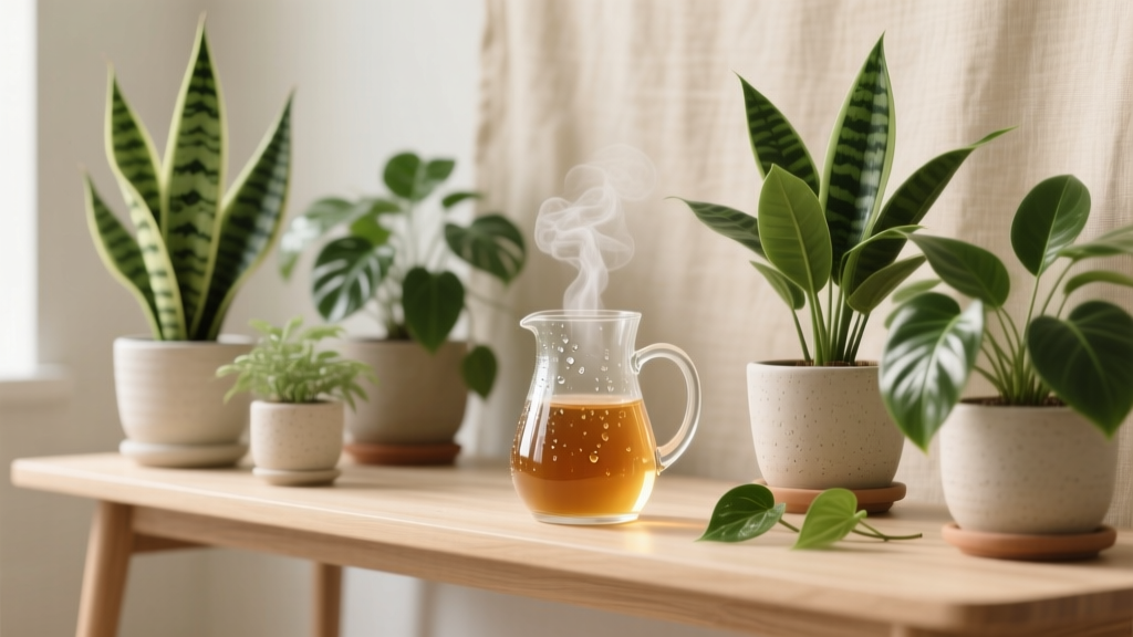 Tea Water for Houseplants: Truth & Safe Use