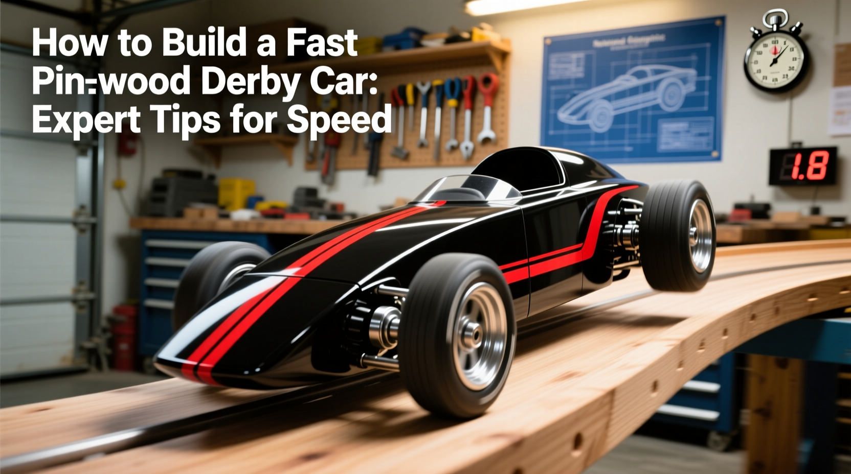 how to make a fast pinewood derby car