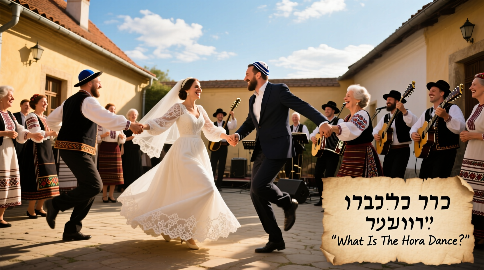 hora dance jewish wedding