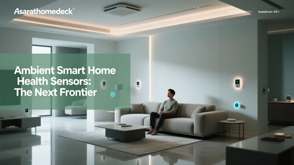 Ambient Smart Home Health Sensors: The Next Frontier