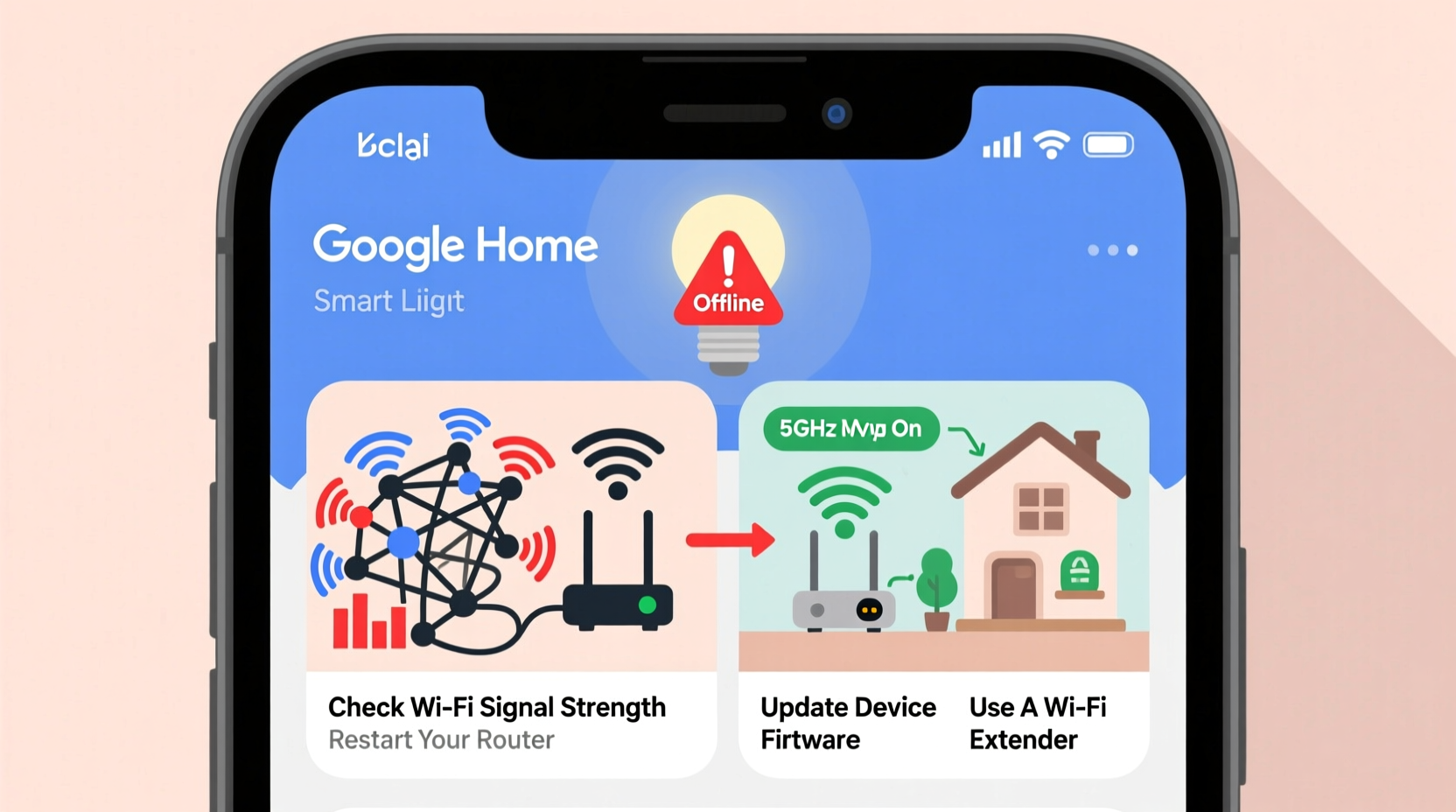 why does my smart light keep disconnecting from google home and how to stabilize it