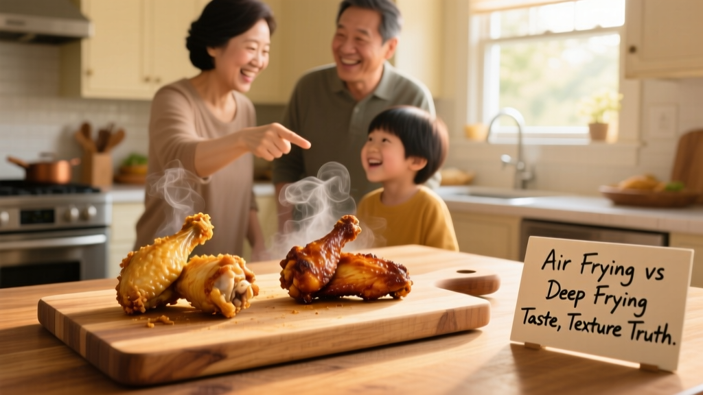 Air Frying vs Deep Frying: Taste, Texture & Truth