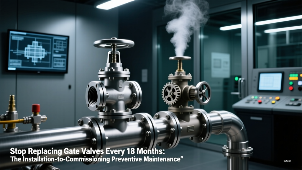 Cut Gate Valve Downtime 73%: API 600 PM Protocol