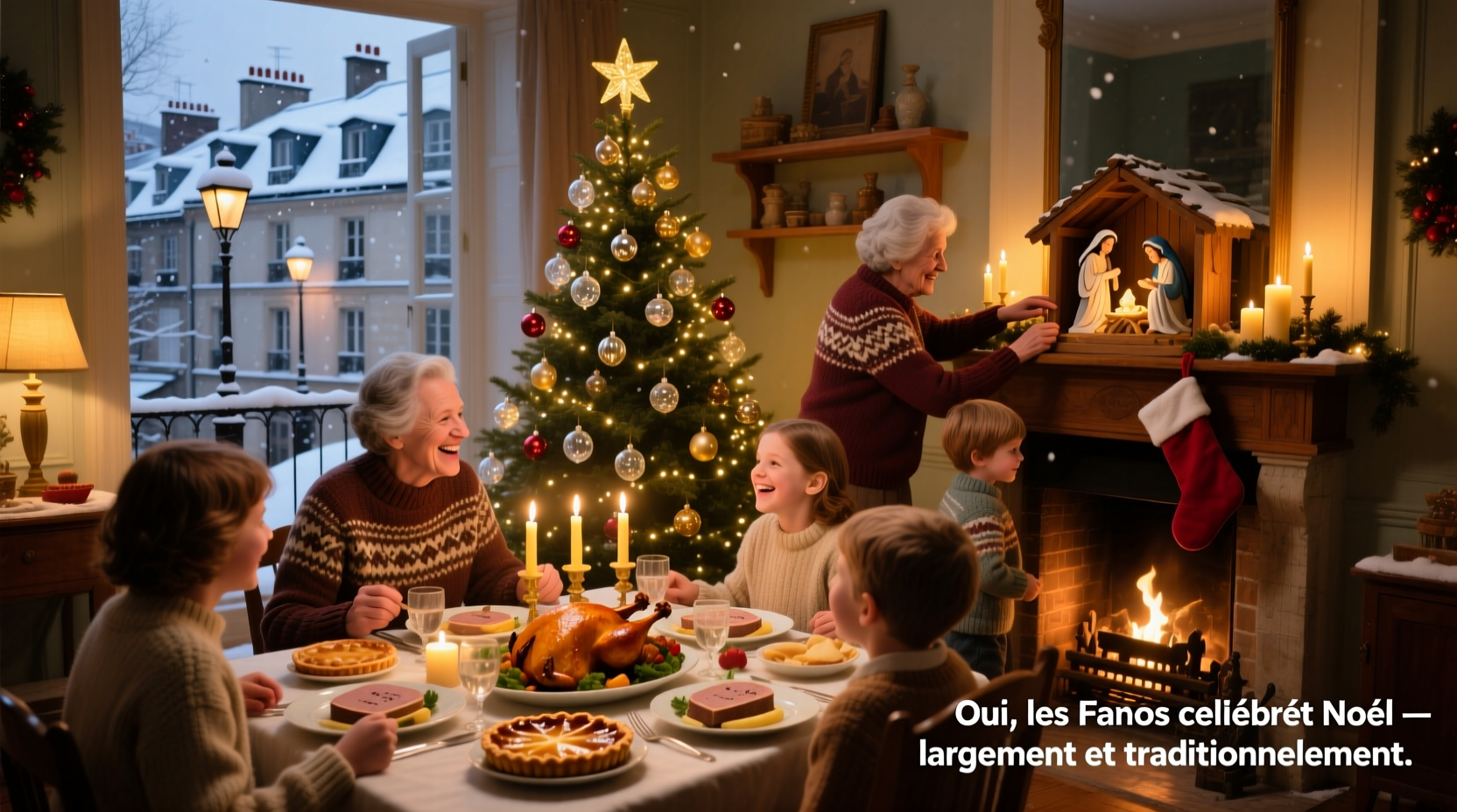 do the french celebrate christmas