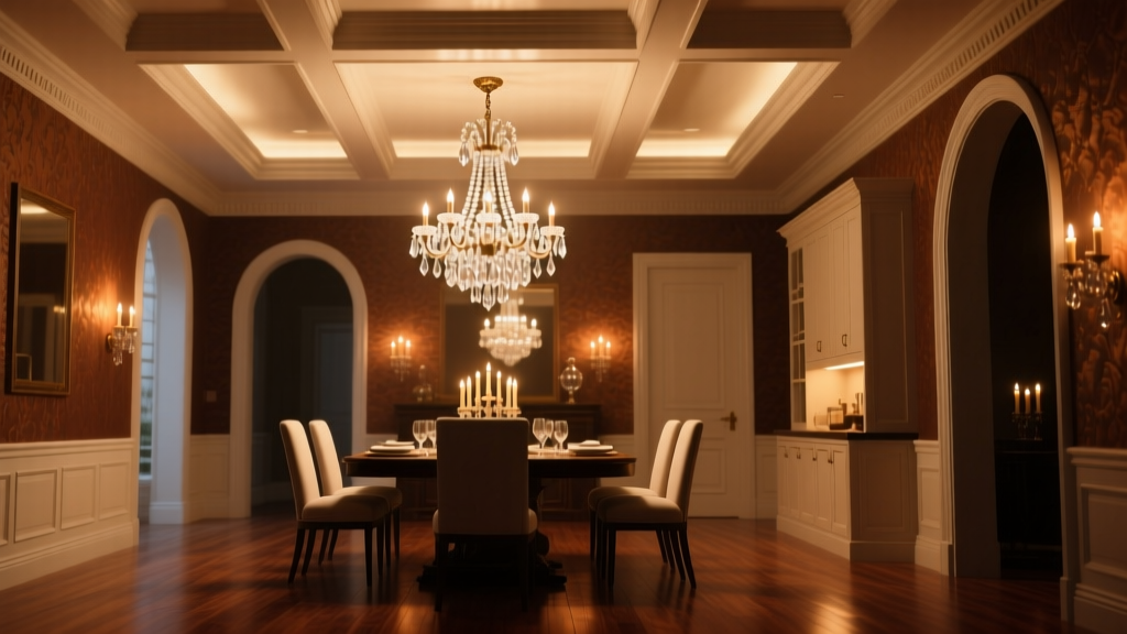 Dining Chandelier Sizing: Height & Table Width Guide