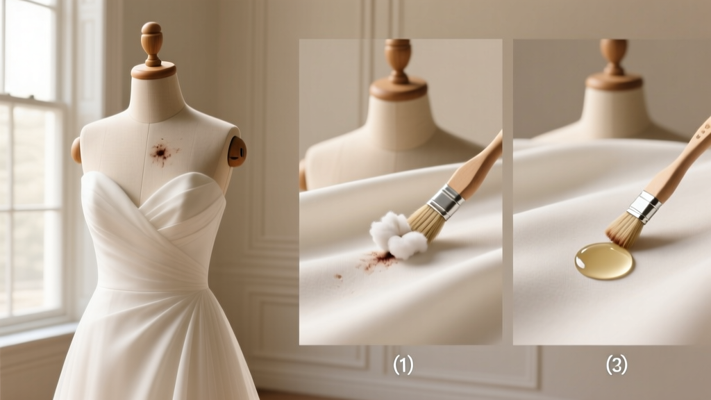Tested: How to Get Deodorant Out of Wedding Dress Fast