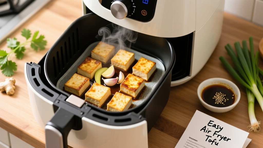 Easy Firm Tofu Recipes for Air Fryer (Crispy & Simple!)