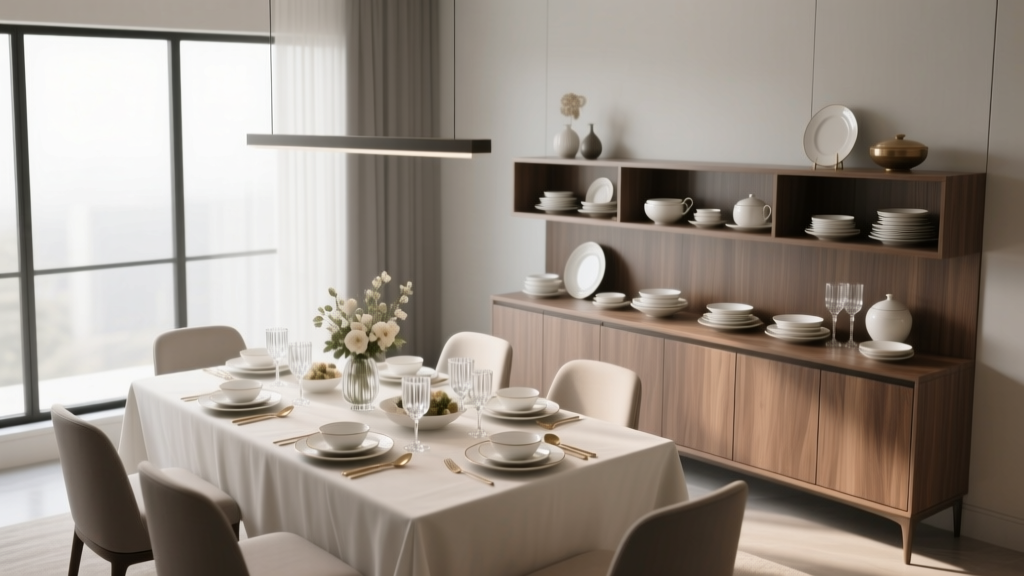 Dining Room Buffet And Sideboard Organization Strategies