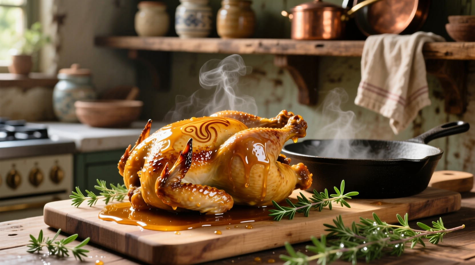 the secret ingredient honey honey thyme roast