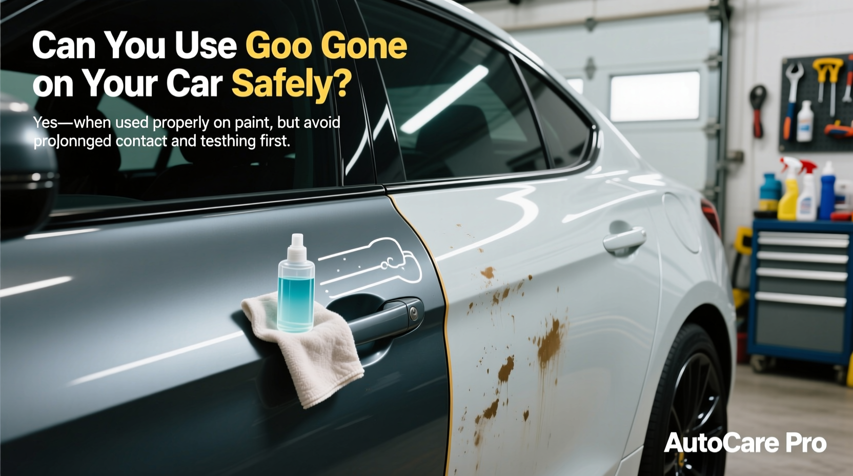 can i use goo gone on my car