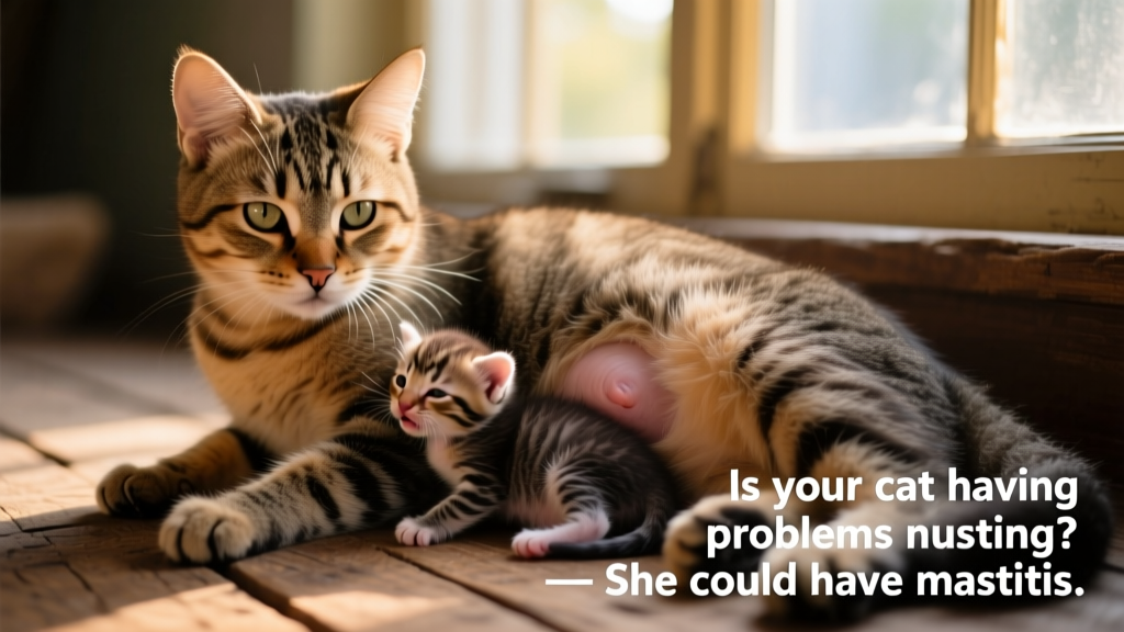 Is Your Cat Having Problems Nursing Her Kittens? She Could Have Mastitis