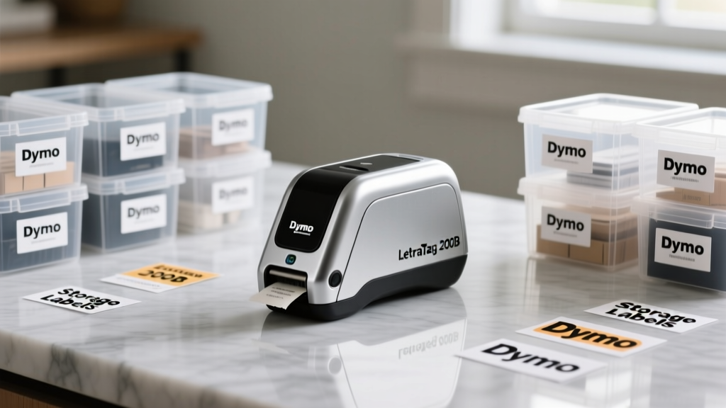 Dymo LetraTag 200B Review for Storage Labels
