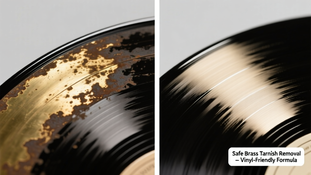 How to Remove Brass Tarnish from Vinyl Surfaces Safely