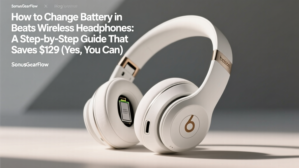 How to Change Battery in Beats Wireless Headphones
