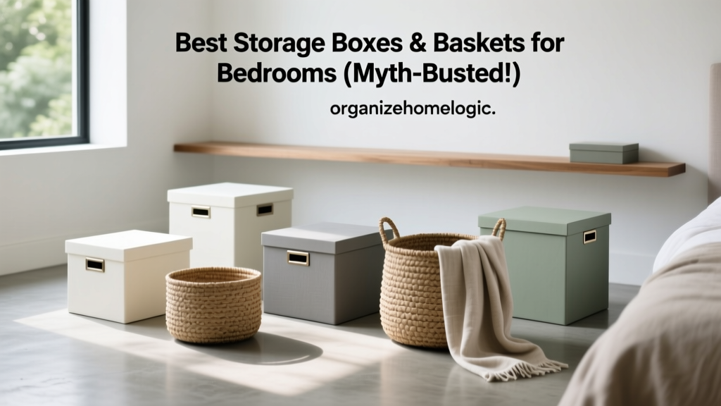 Best Storage Boxes & Baskets for Bedrooms (Myth-Busted!)