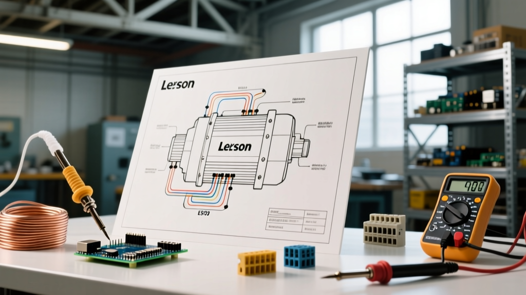 Wiring Diagram for Leeson Electric Motors: Install Planning