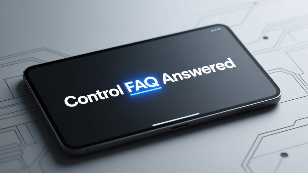 Control FAQ Answered: Practical Insights from 10+ Years of MCU Project Development