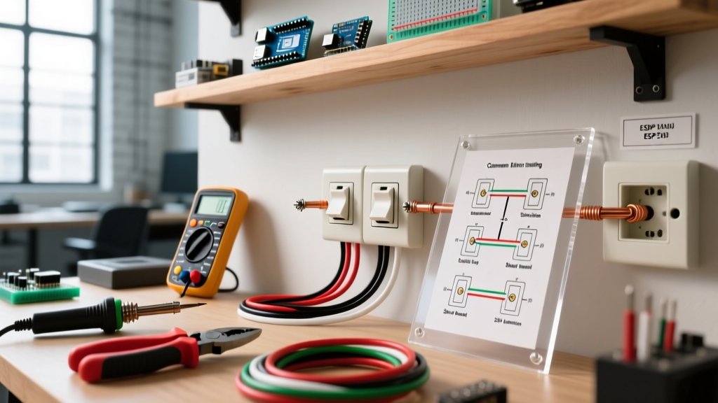 3 Way Electrical Switch Wiring: 4 Common Scenarios & Diagrams