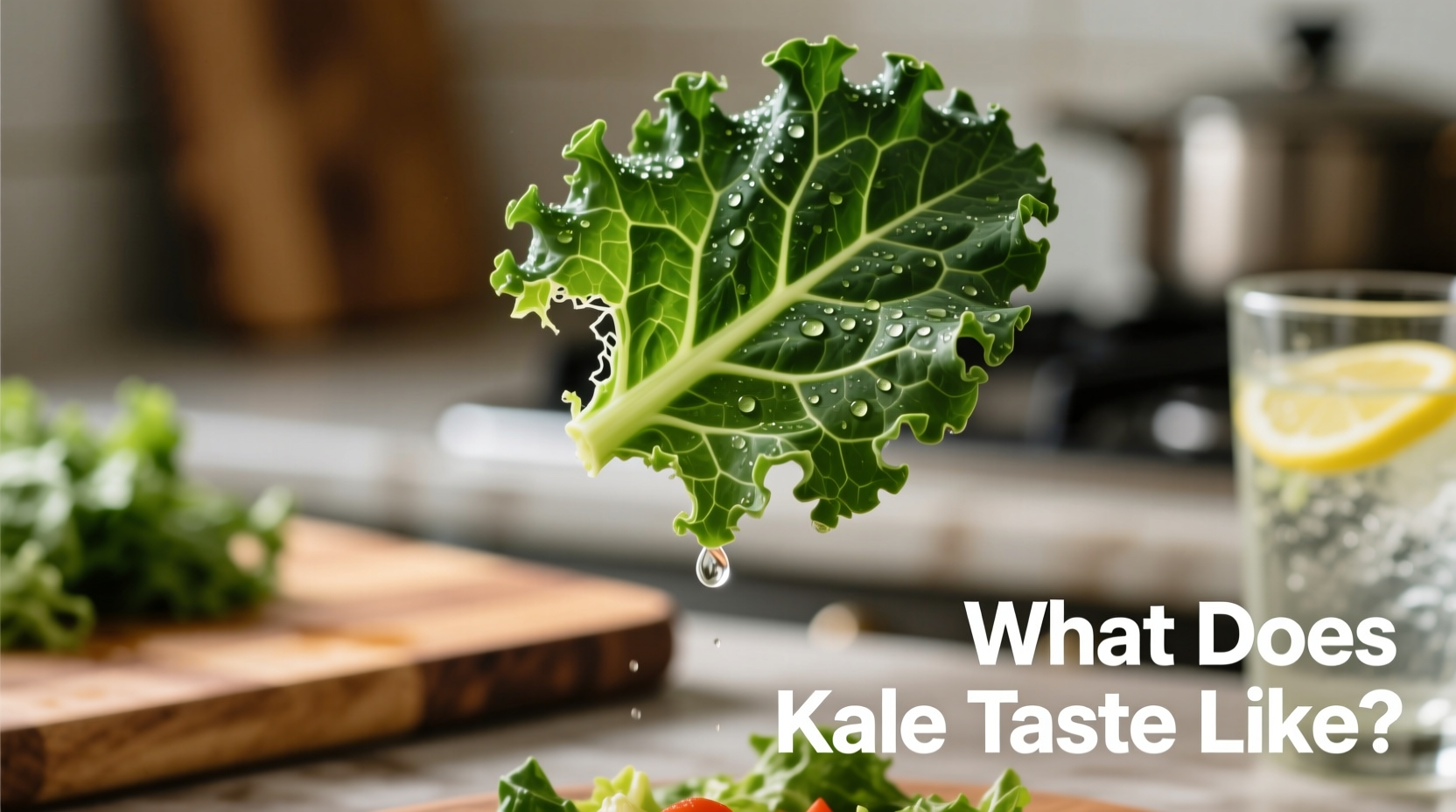 what does kale taste like
