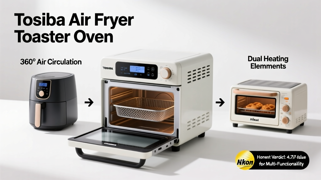 Toshiba Air Fryer Toaster Oven Review: Honest Verdict