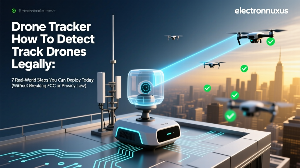 Drone Tracker How To Detect Track Drones Legally: 7 Real-World Steps You Can Deploy Today (Without Breaking FCC or Privacy Law)